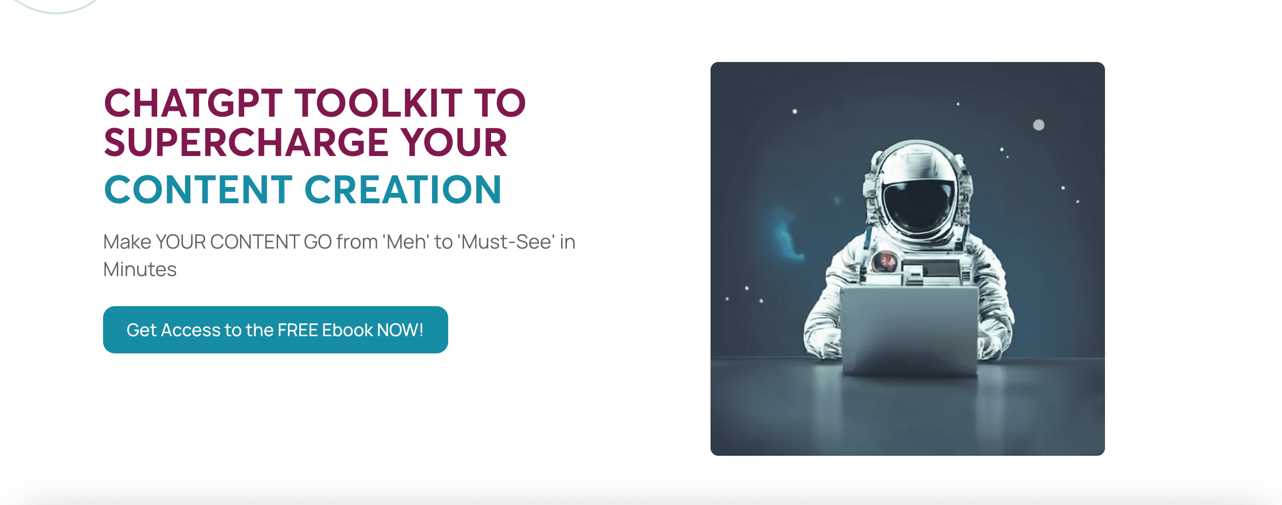 Chatgpt Ebook Landing Page
