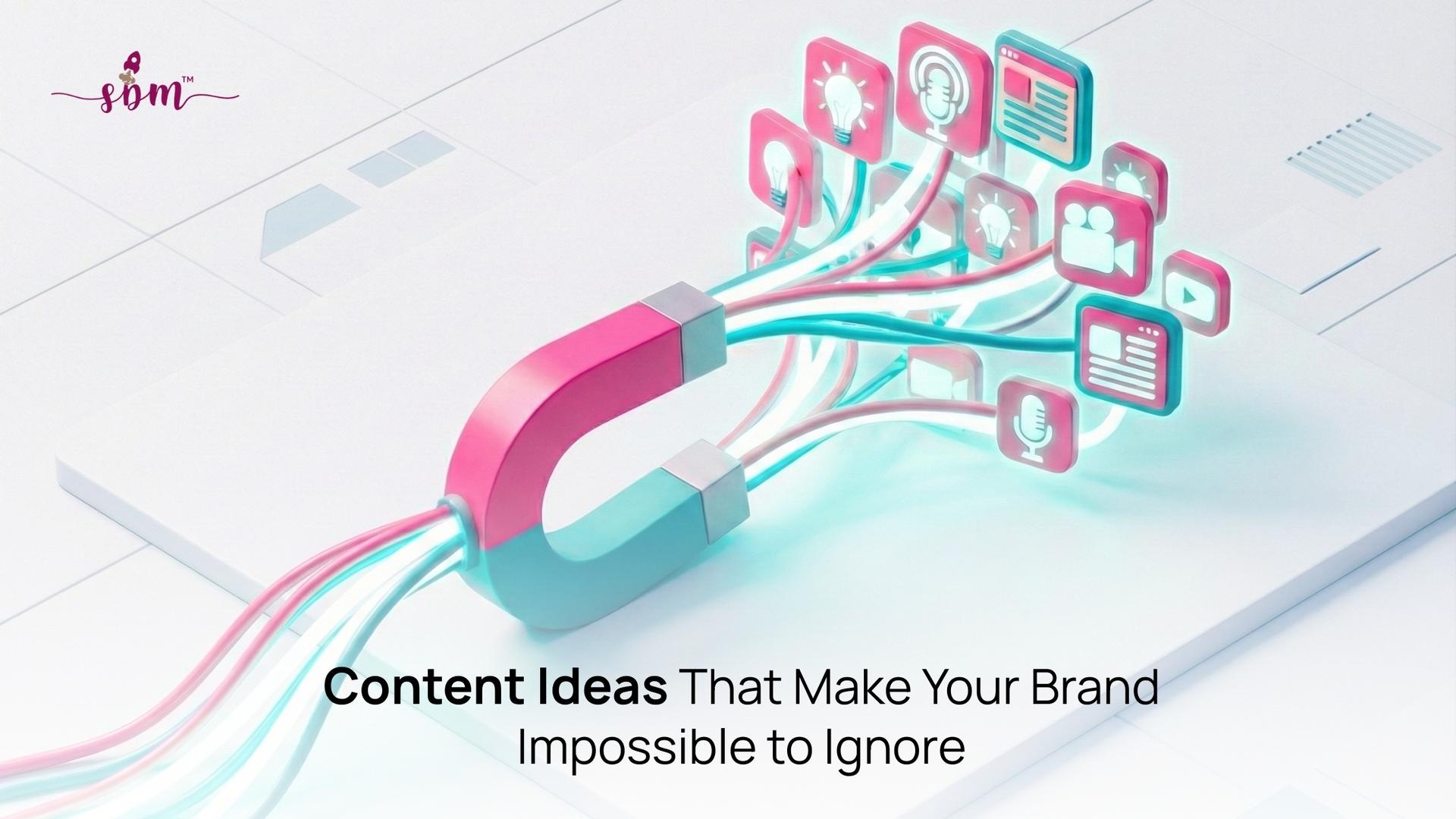 11 Content Marketing Ideas That Make Your Brand Impossible to Ignore 11 Content Marketing Ideas That Make Your Brand Impossible to Ignore