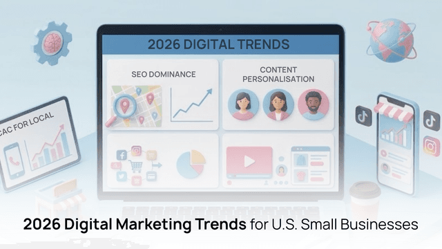 Digital Marketing Trends Small Businesses in United States Can’t Ignore in 2026