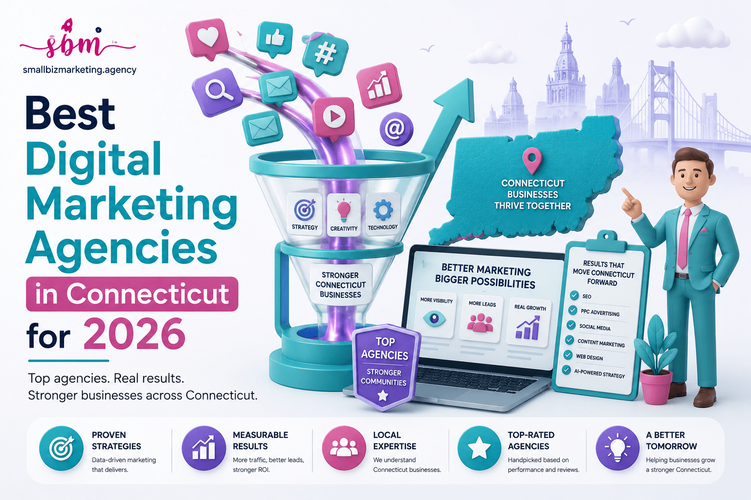 Best Digital Marketing Agencies in Connecticut for 2026 Best Digital Marketing Agencies in Connecticut for 2026