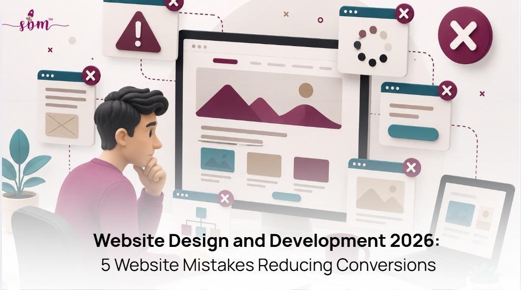 Website Design & Development in 2026: 5 Conversion Mistakes Website Design & Development in 2026 – 5 Conversion Mistakes Costing Small Businesses Customers